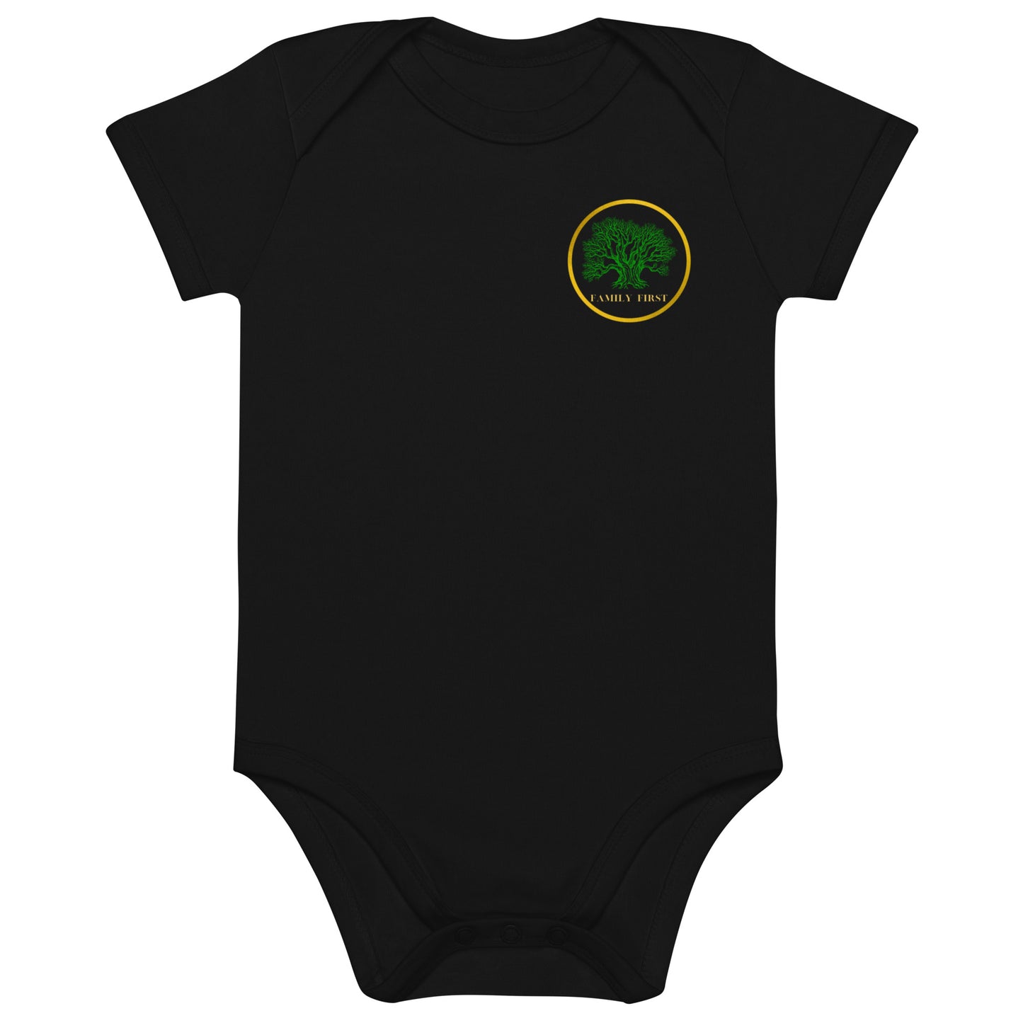 Family First Organic cotton baby bodysuit